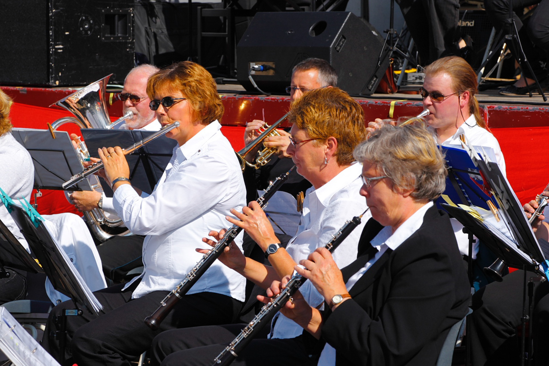 Concert braderie Zevenbergschen Hoek