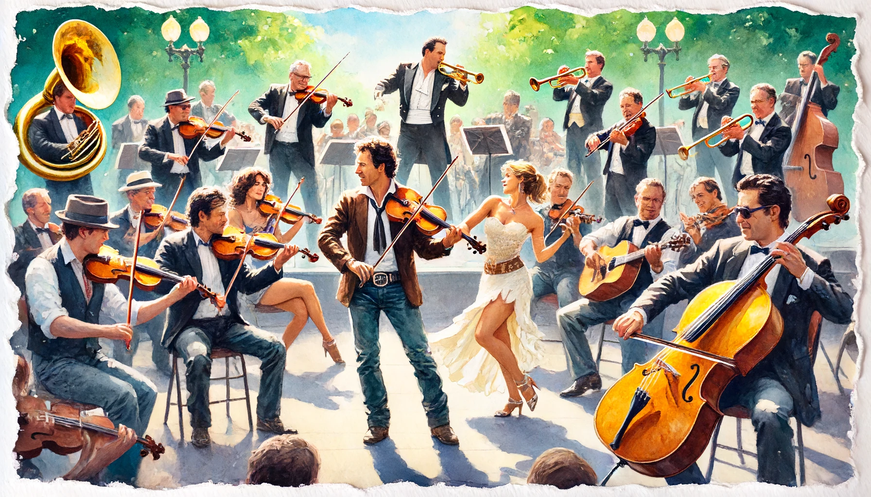 SRO speelt Pop, Rock, Salsa en klassiek in Stadstuin De Schelp!